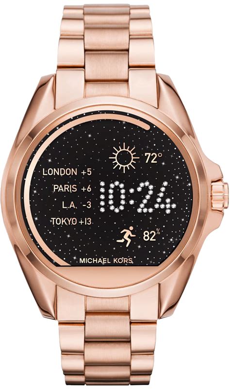 michael kors uhr smartwatch rosegold